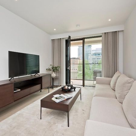 Elegant And Modern Apartments In Canary Wharf Right Next To Thames London Kültér fotó