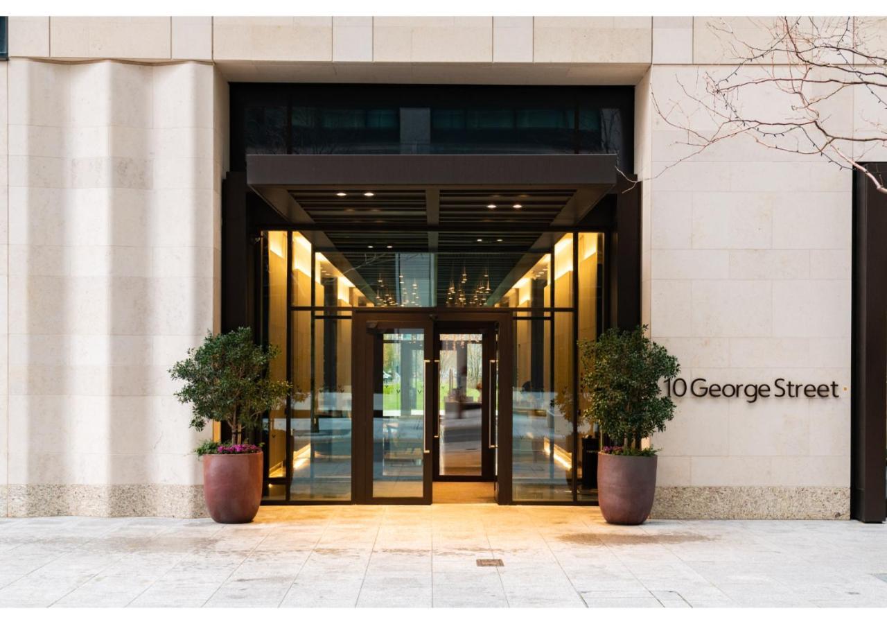 Elegant And Modern Apartments In Canary Wharf Right Next To Thames London Kültér fotó